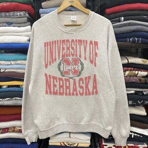 University of Nebraska Sweatshirt, Retro Nebraska Cornhuskers Football Shirt Tee